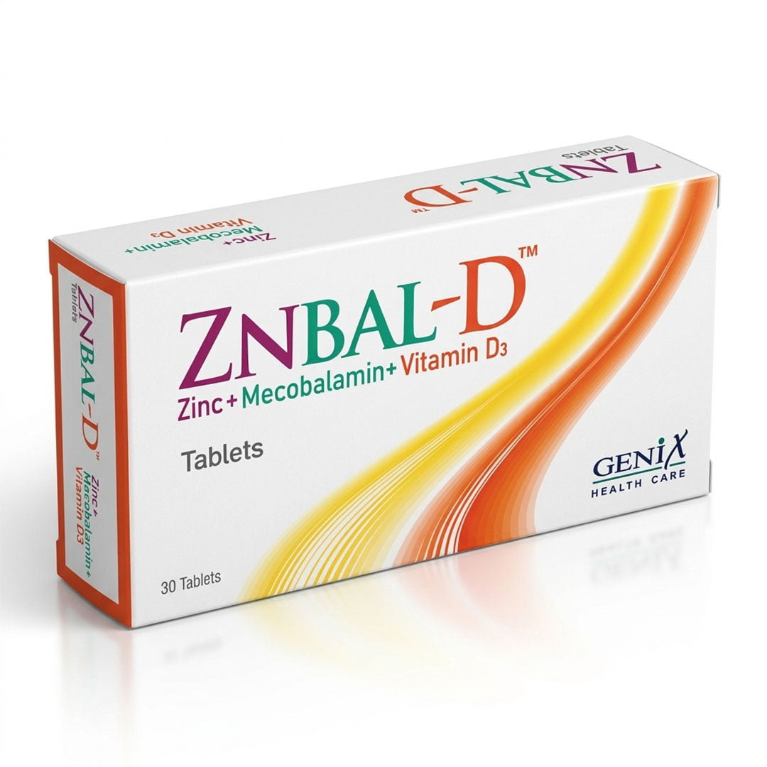 Znbal-D Tablets, 30 Ct - Genix Pharma