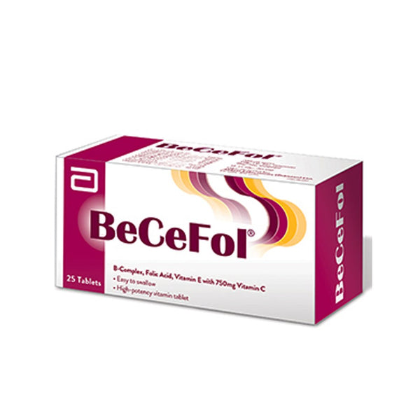 Abbott Becefol Tablet, 25 Ct - My Vitamin Store
