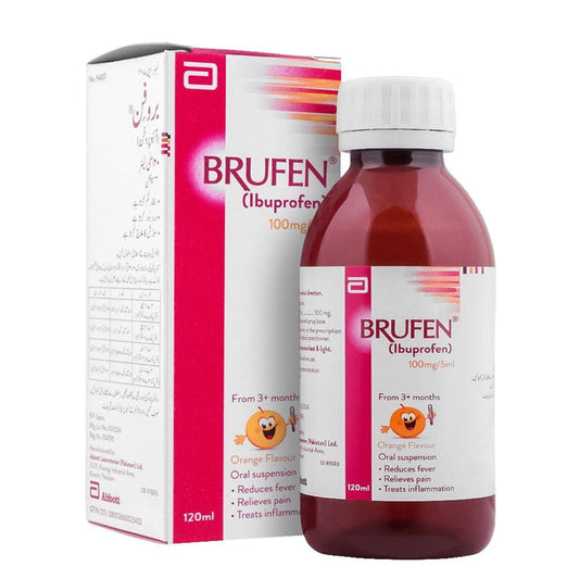 Abbott Brufen (Ibuprofen) 100mg, 120ml