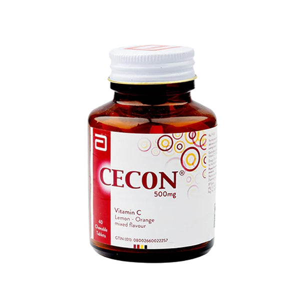 Abbott Cecon (Vitamin C) 500mg, 40 Ct - My Vitamin Store