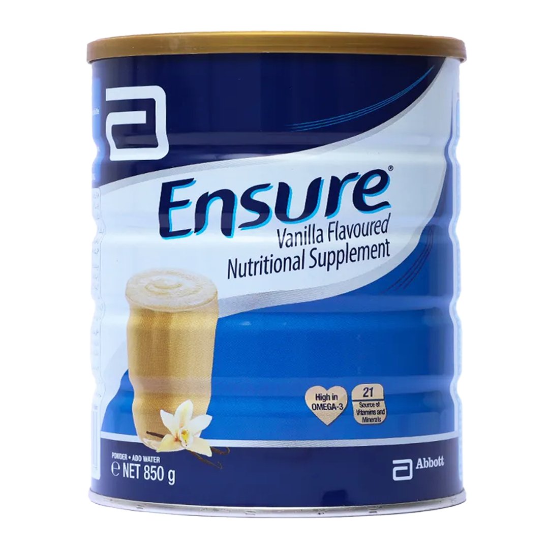 Buy Abbott Ensure Vanilla, 850g Online in Pakistan | My Vitamin Store ...