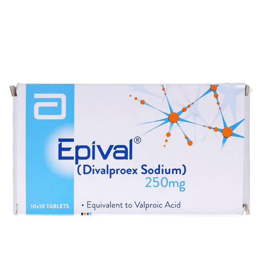 Abbott Epival Tablet 250mg, 100 Ct