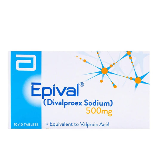 Abbott Epival Tablet 500mg, 100 Ct