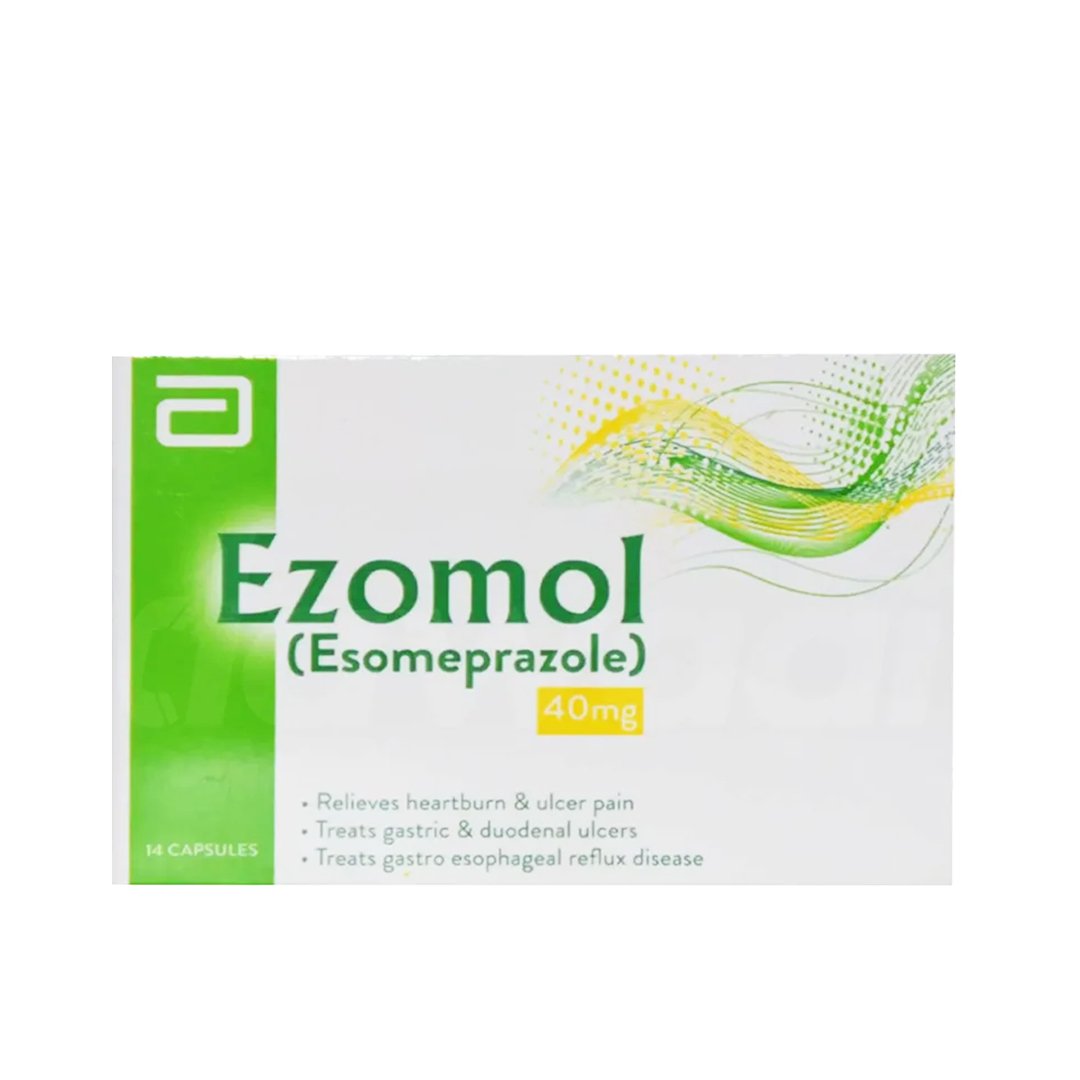 Abbott Ezomol Capsule 40mg, 14 Ct