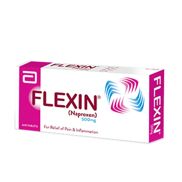 Abbott Flexin Tablet 500mg, 20 Ct - My Vitamin Store