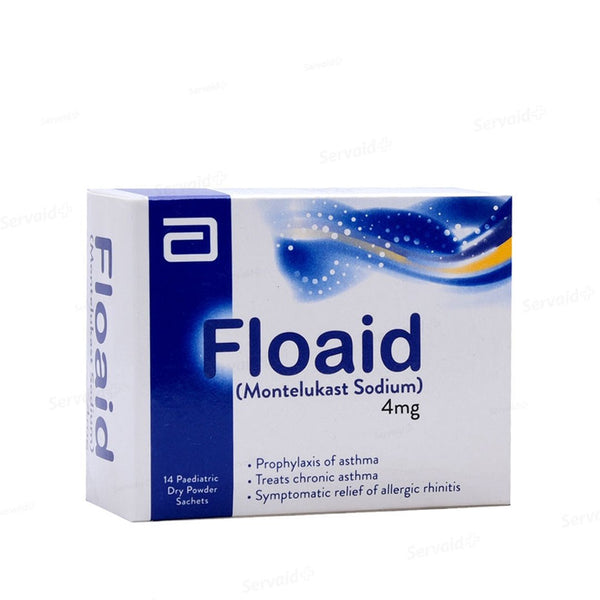 Abbott Floaid Paediatric Sachets 4mg, 14 Ct