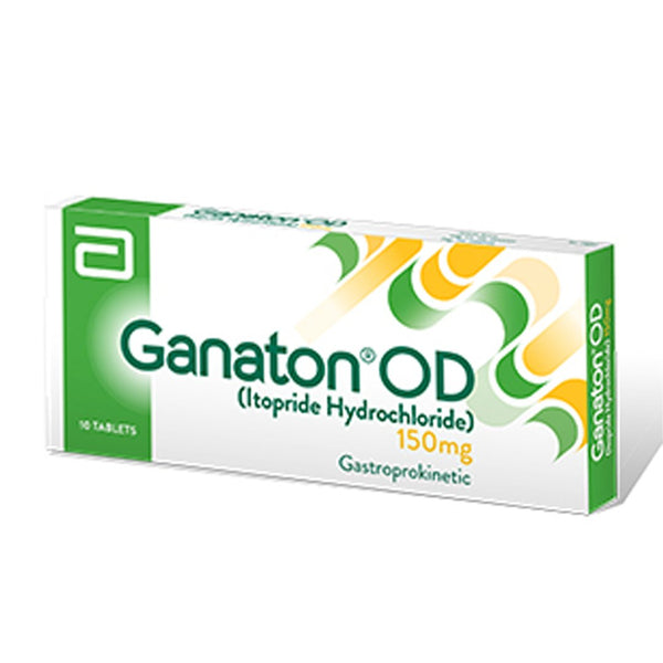Abbott Ganaton OD Tablet 150mg, 10 Ct - My Vitamin Store
