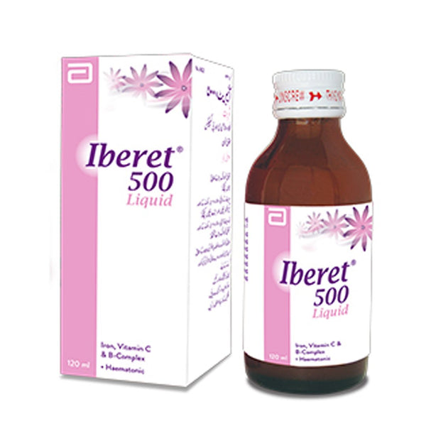Abbott Iberet 500 Liquid, 120ml - My Vitamin Store