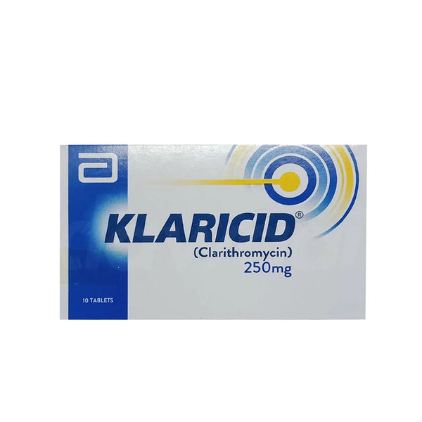 Abbott Klaricid Tablet 250mg, 10 Ct