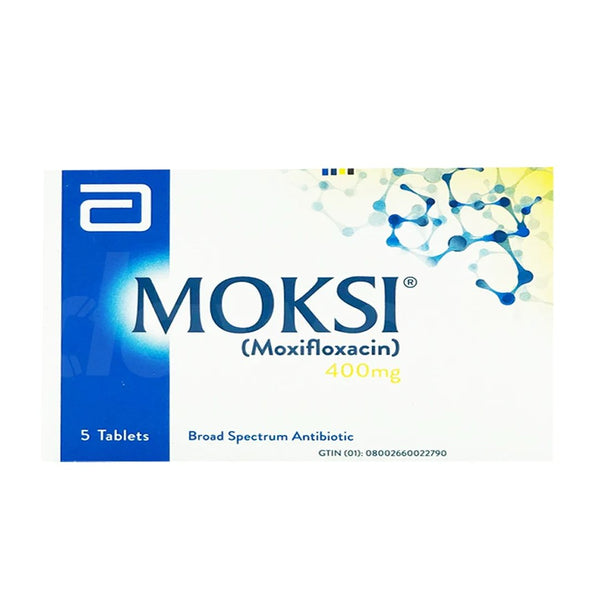 Abbott Moksi Tablets 400mg, 5 Ct