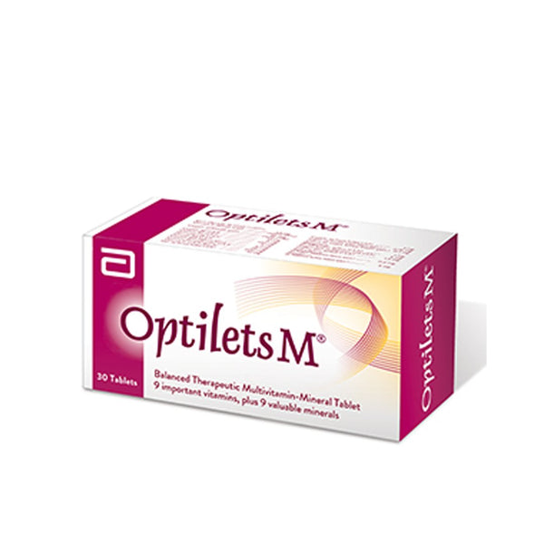Abbott Optilets M Tablets, 30 Ct