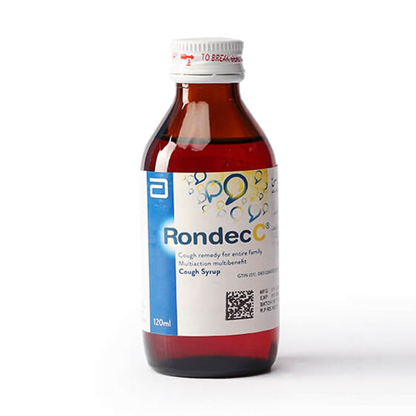 Abbott Rondec C Cough Syrup, 120ml