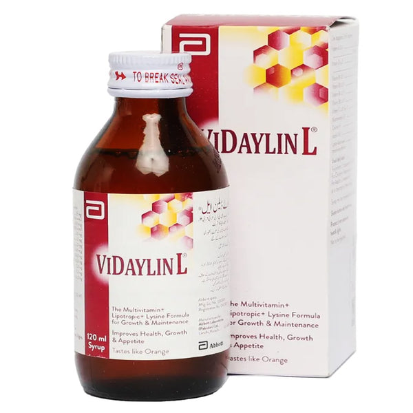 Abbott Vidaylin L Syrup, 120ml - My Vitamin Store