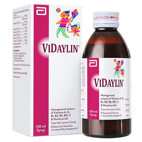 Abbott Vidaylin Syrup, 120ml - My Vitamin Store