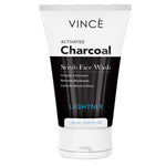 Activated Charcoal Scrub Face Wash - Vince - My Vitamin Store