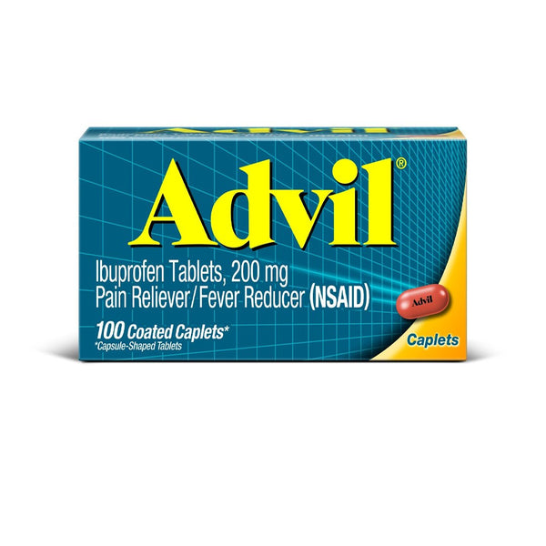 Advil Tablets 200mg, 100 Ct - My Vitamin Store