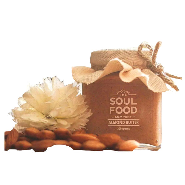 Almond Butter, 200g - The Soul Food Company - My Vitamin Store