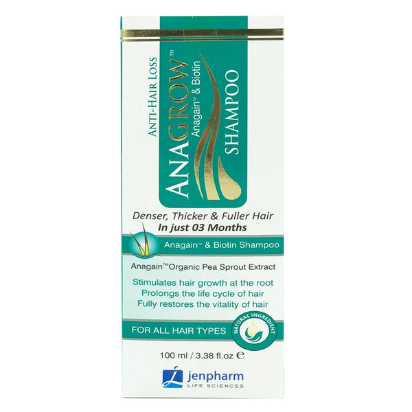 Anagrow Anti-Hair Loss Shampoo, 100ml - Jenpharm - My Vitamin Store