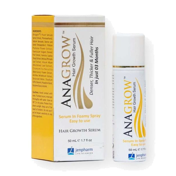Anagrow Hair Growth Serum, 50ml - Jenpharm - My Vitamin Store
