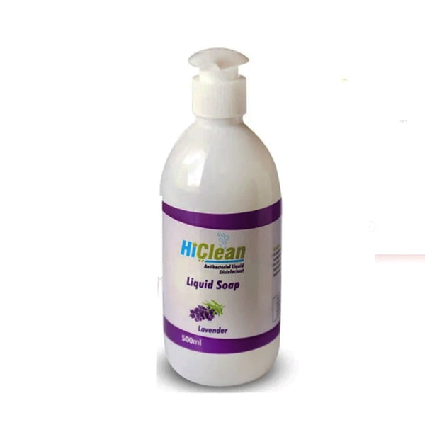 Antibacterial Liquid Soap (Lavender), 500ml - HiClean - My Vitamin Store