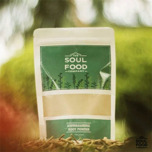 Ashwagandha Root Powder 150g - The Soul Food Company - My Vitamin Store