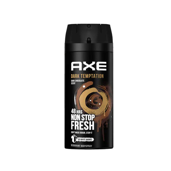 Axe Dark Temptation Body Spray Deodorant for Men, 150ml - My Vitamin Store