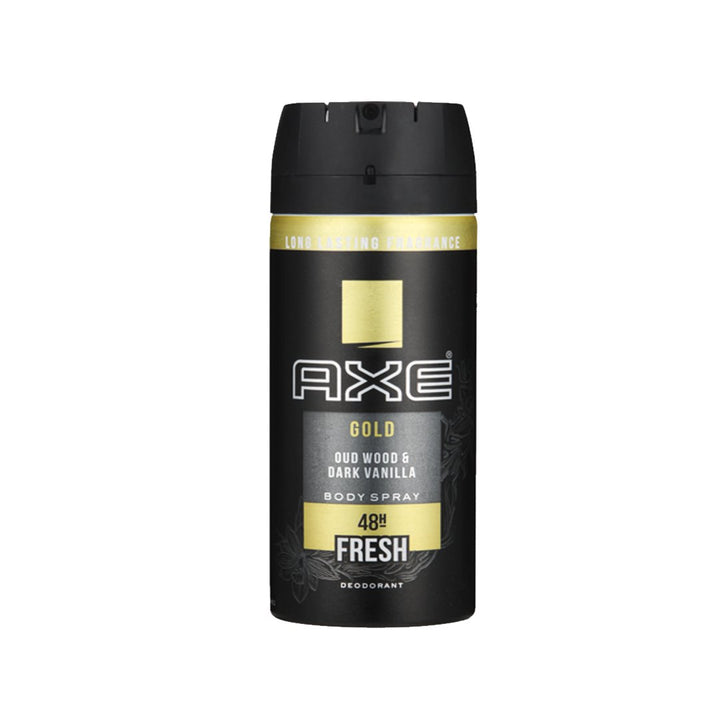 Axe Gold Body Spray Deodorant for Men, 150ml - My Vitamin Store