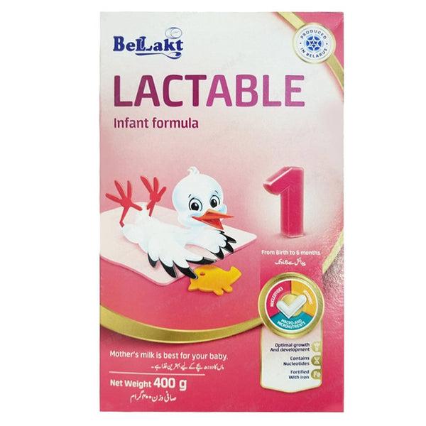Bellakt Lactable 1 Infant Formula, 400g - My Vitamin Store