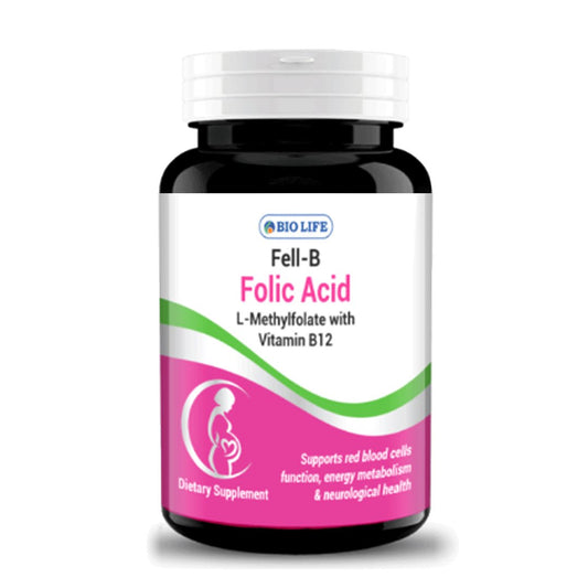 Bio Life Fell-B (Folic Acid), 60 Ct - My Vitamin Store