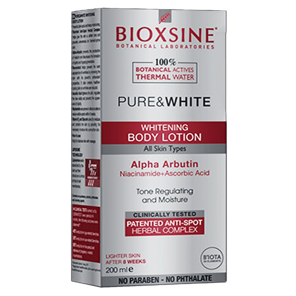Bioxsine Pure & White Whitening Body Lotion - My Vitamin Store
