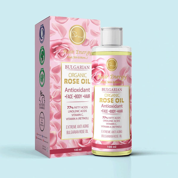Bulgarian Organic Rose Oil - Hair Energy - My Vitamin Store