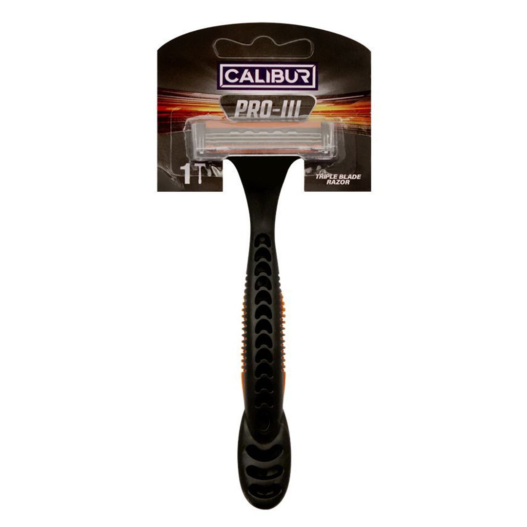 Buy Calibur Pro III Triple Blade Disposable Body Razor for Men, 1 Ct ...