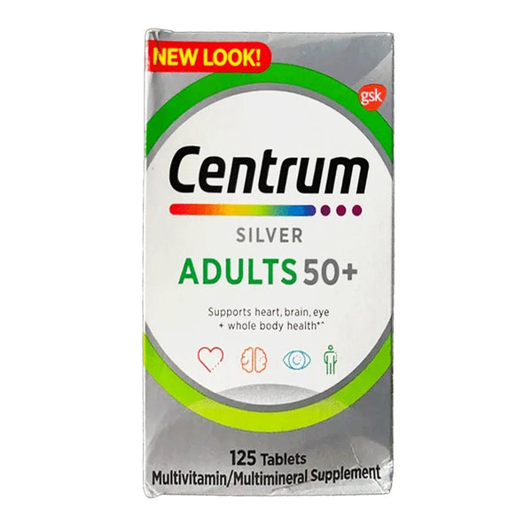 Centrum Silver Adults 50+, 125 Ct - My Vitamin Store