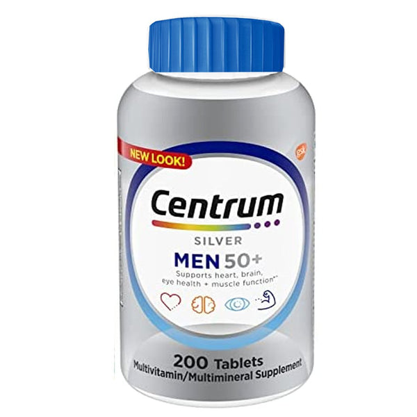 Centrum Silver Men 50+, 200 Ct - My Vitamin Store