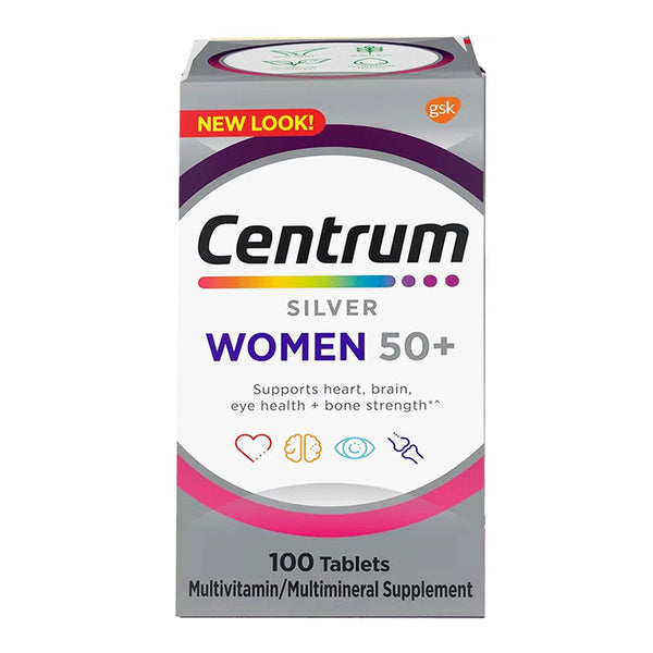Centrum Silver Women 50+, 100 Ct - My Vitamin Store
