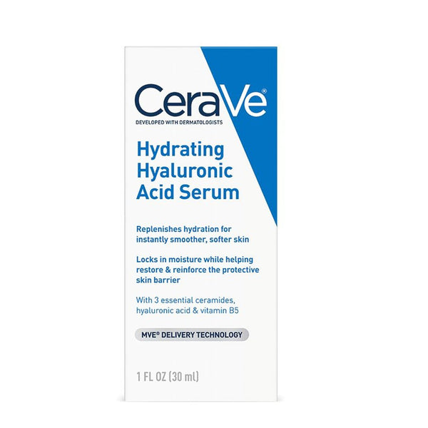 CeraVe Hydrating Hyaluronic Acid Serum, 30ml - My Vitamin Store