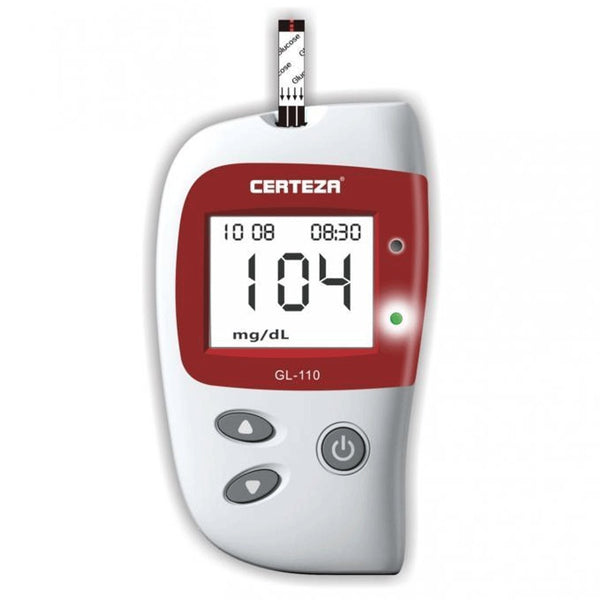 Certeza Blood Glucose Monitor GL-110 - My Vitamin Store
