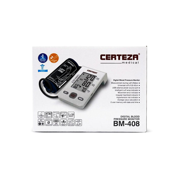 Certeza Digital Blood Pressure Monitor BM-408 - My Vitamin Store