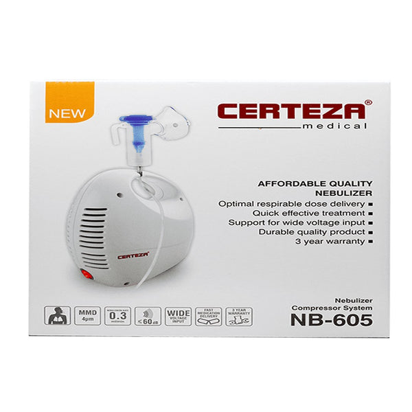 Certeza Nebulizer Compressor System NB-605 - My Vitamin Store