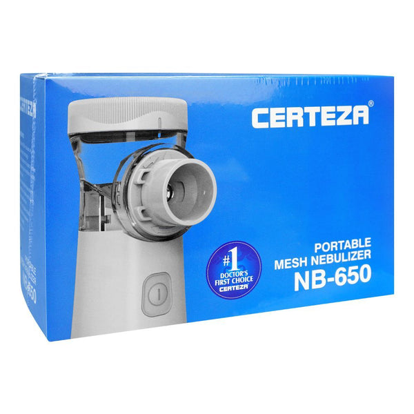 Certeza Portable Mesh Nebulizer NB-650 - My Vitamin Store