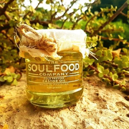 Cold Pressed Castor Oil 120g - The Soul Food Company - My Vitamin Store