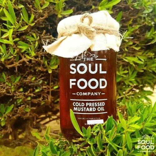Cold Pressed Mustard Oil, 300g - The Soul Food Company - My Vitamin Store