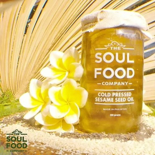 Cold Pressed Sesame Seed Oil 300g - The Soul Food Company - My Vitamin Store
