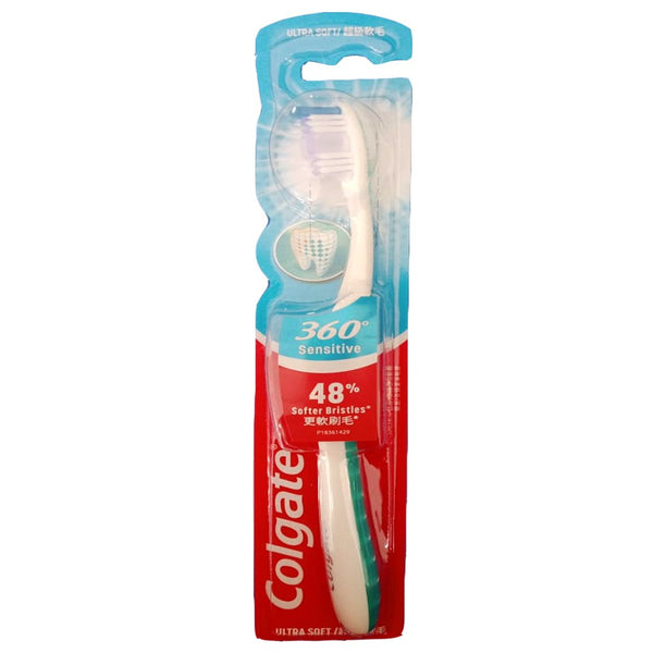 Colgate 360 Sensitive Pro-Relief Ultra Soft Toothbrush (Green), 1 Ct - My Vitamin Store