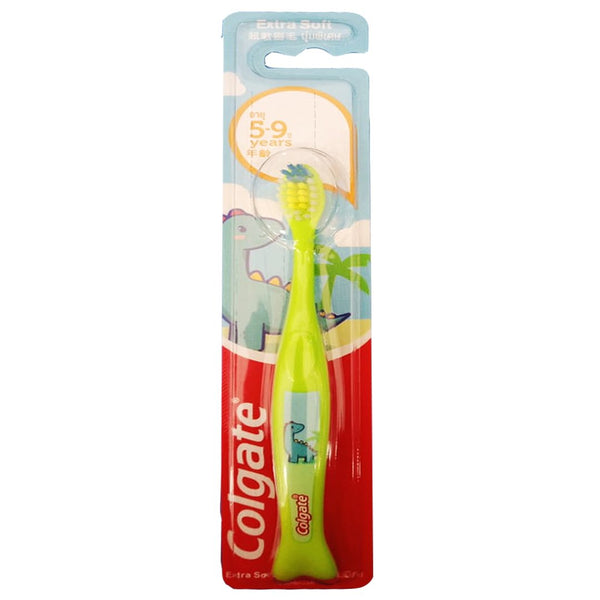 Colgate Kids Extra Soft Toothbrush (Green), 1 Ct - My Vitamin Store