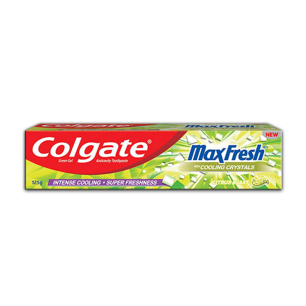 Colgate Max Fresh Citrus Blast Toothpaste, 125g - My Vitamin Store