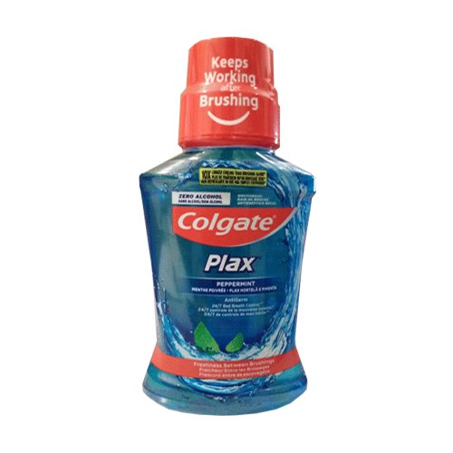 Colgate Plax Peppermint No Alcohol Mouthwash, 250ml - My Vitamin Store
