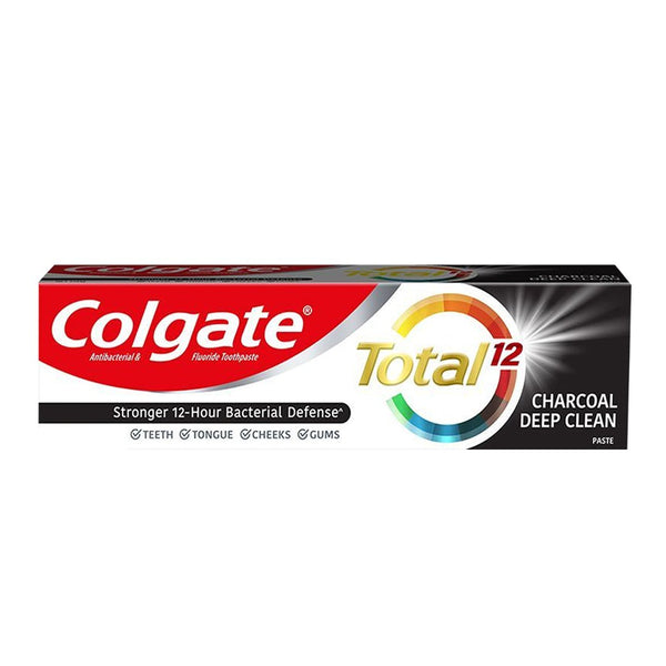 Colgate Total 12 Charcoal Deep Clean Toothpaste, 100g - My Vitamin Store