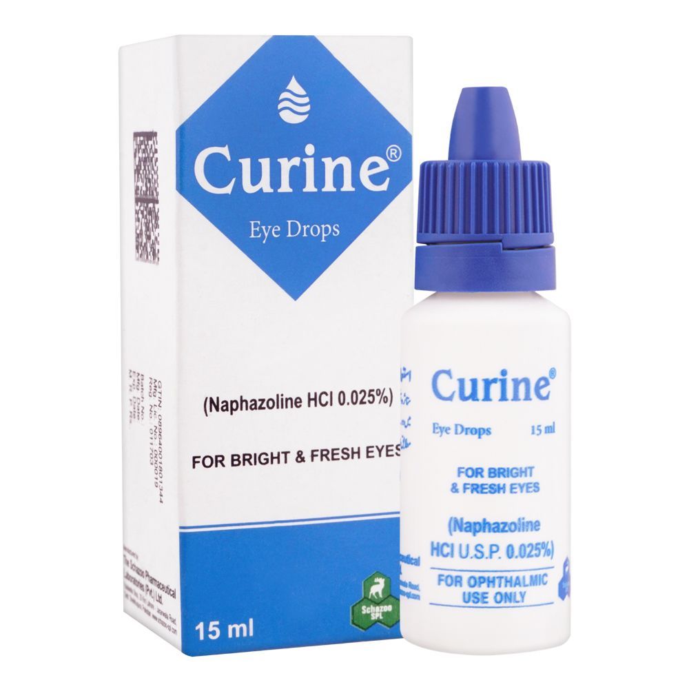 Buy Schazoo Curine Eye Drops, 15 ml online in Pakistan | My Vitamin Store