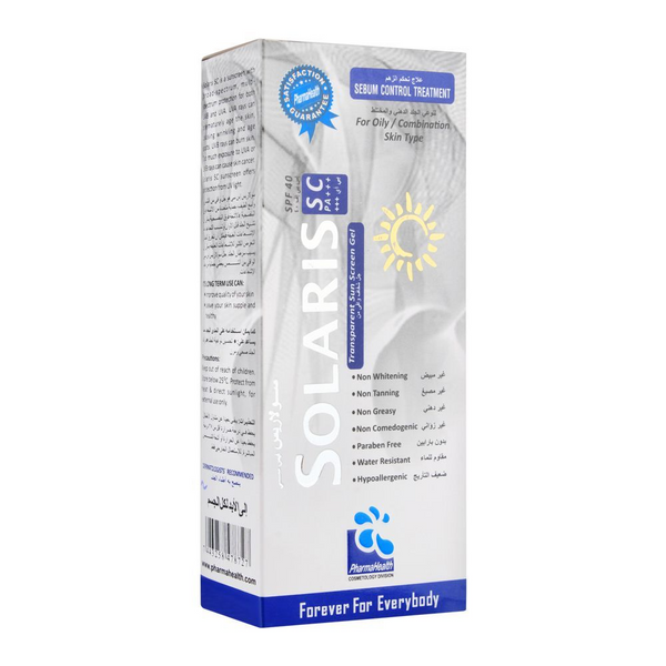 Solaris Sun Screen Gel SPF 40, 45ml - Pharma Health